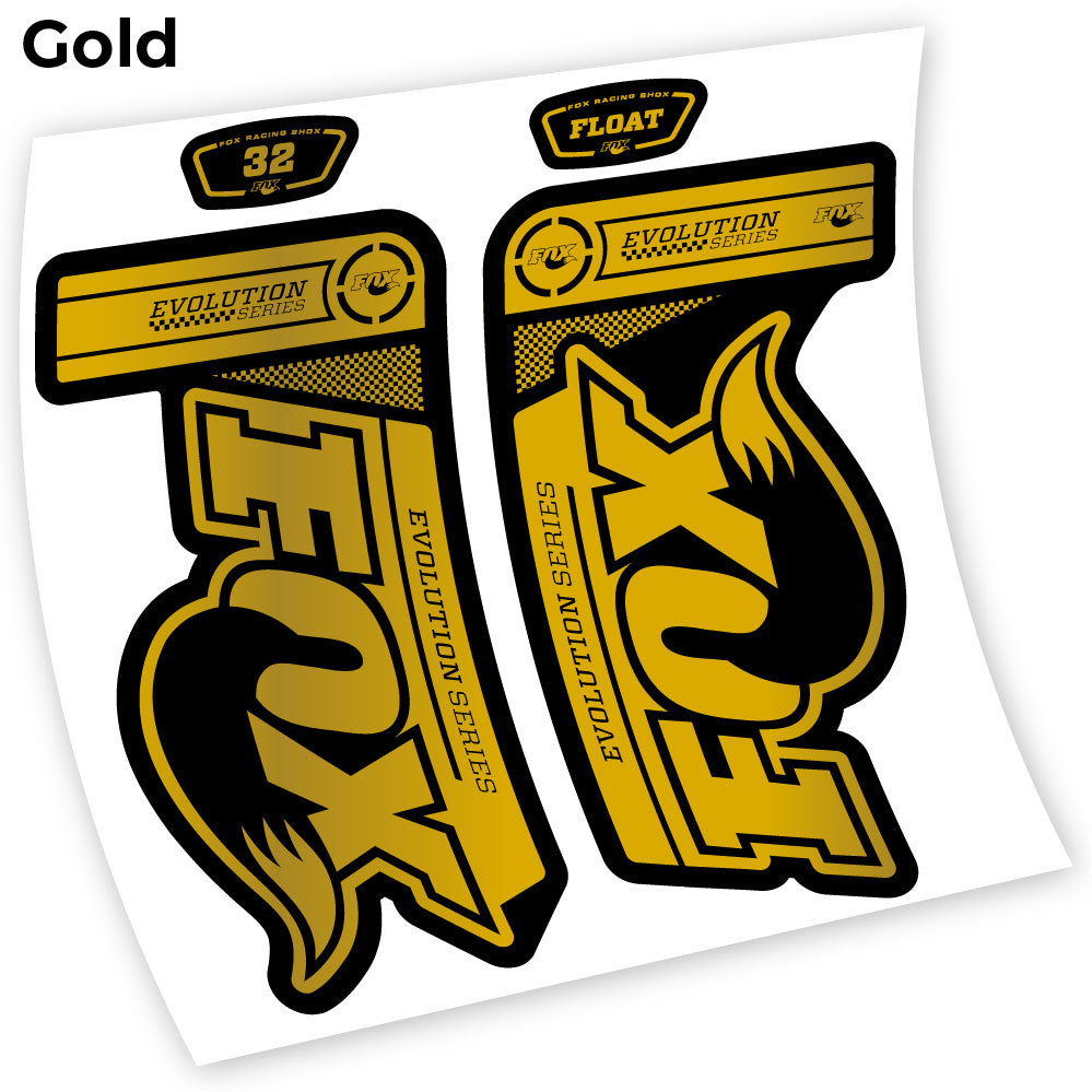 Stickers Fox 32 Float Evolution 2015 compatibles Autocollants fourche