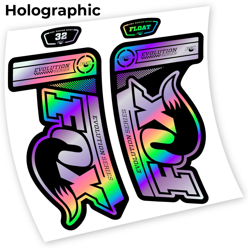 Stickers Fox 32 Float Evolution 2015 compatibles Autocollants fourche
