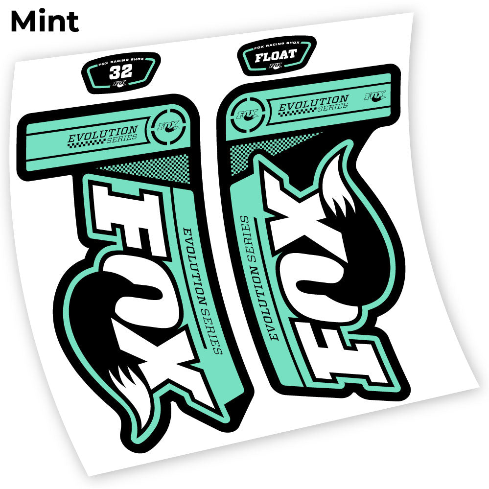 Stickers Fox 32 Float Evolution 2015 compatibles Autocollants fourche