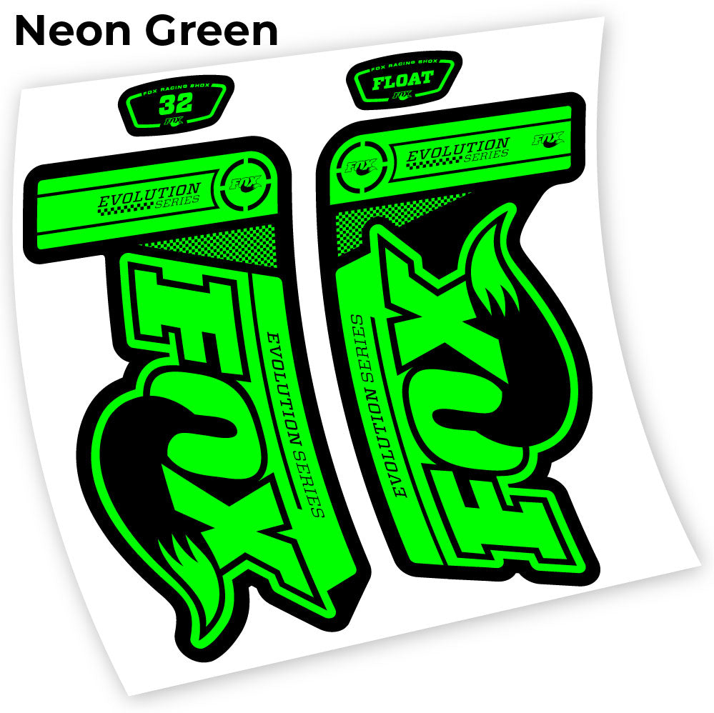 Stickers Fox 32 Float Evolution 2015 compatibles Autocollants fourche