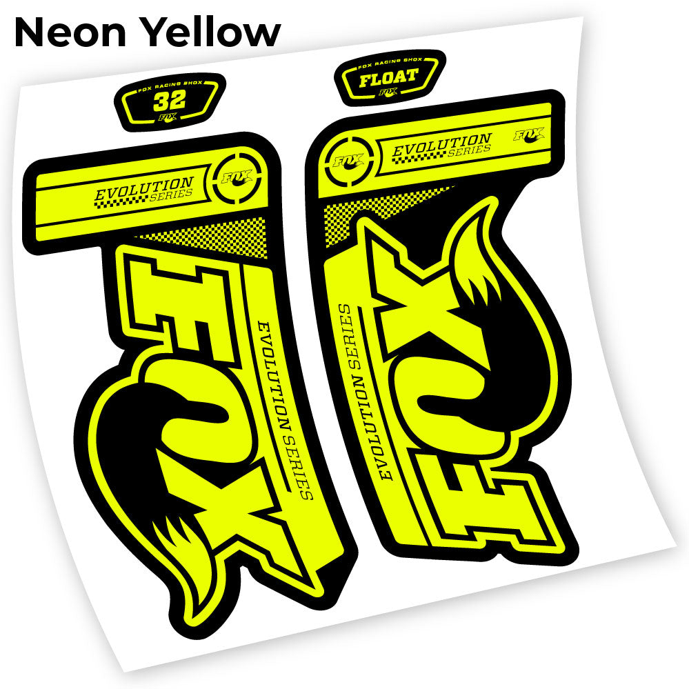 Stickers Fox 32 Float Evolution 2015 compatibles Autocollants fourche