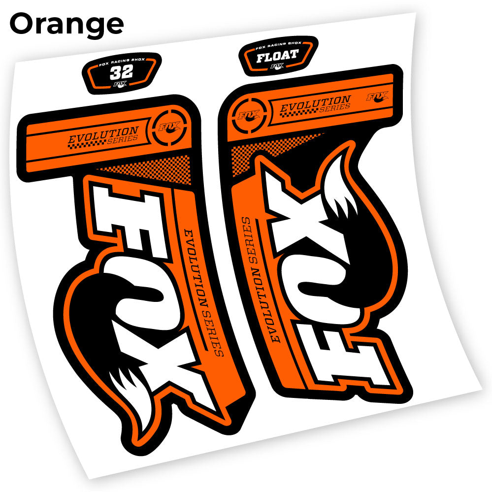 Stickers Fox 32 Float Evolution 2015 compatibles Autocollants fourche