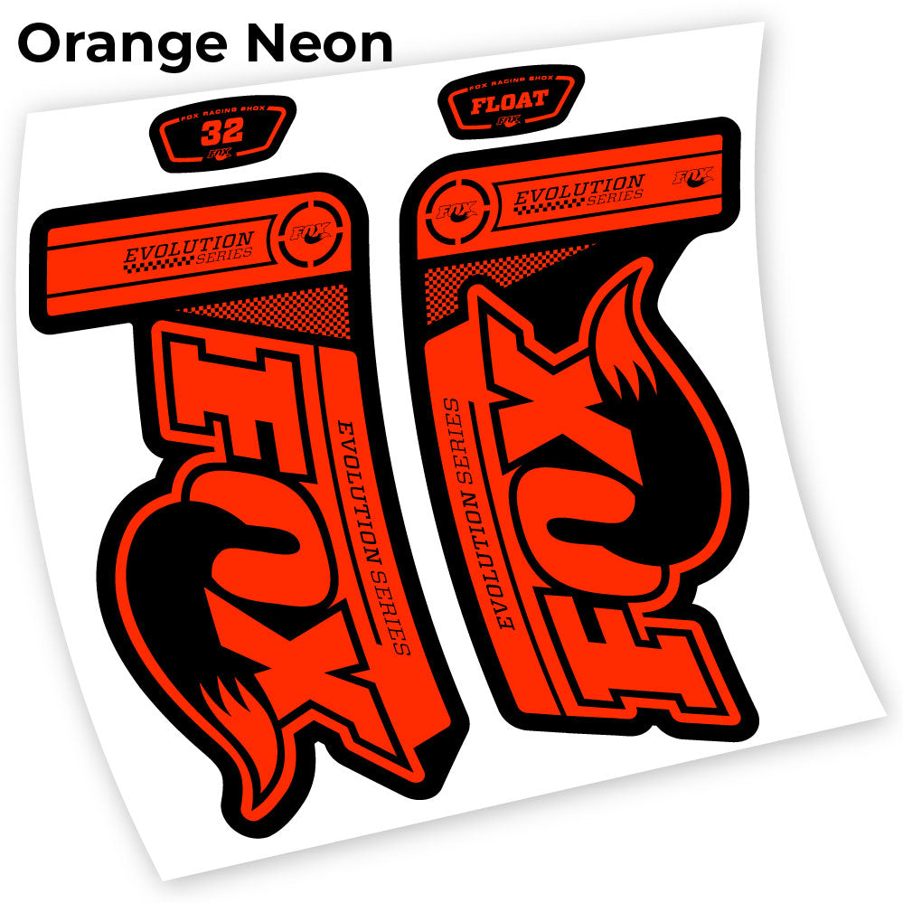 Stickers Fox 32 Float Evolution 2015 compatibles Autocollants fourche