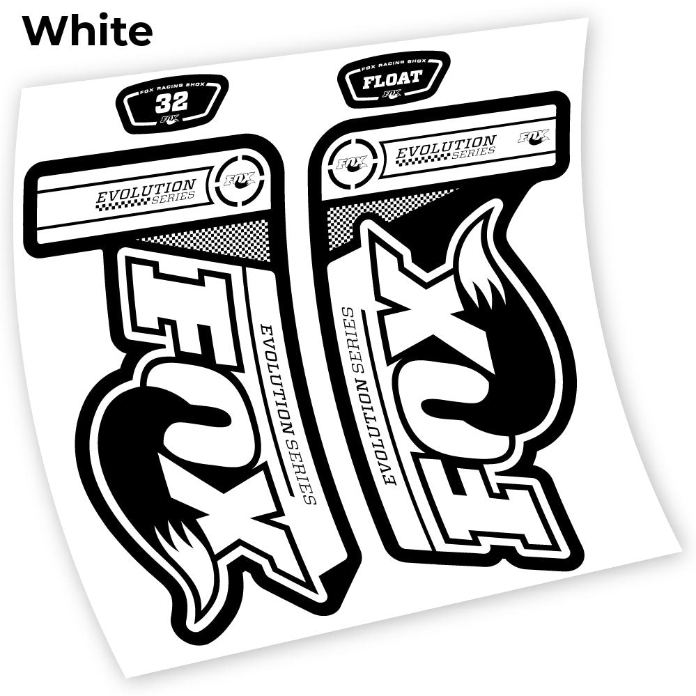 Stickers Fox 32 Float Evolution 2015 compatibles Autocollants fourche
