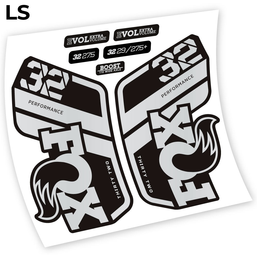 Stickers Fox Performance 2021 compatibles Autocollants fourche