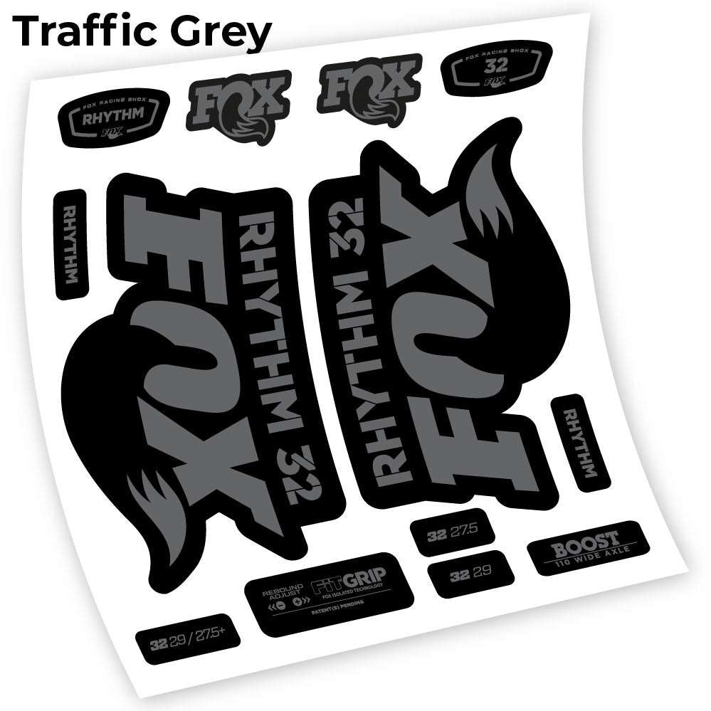 Stickers Fourche Vélo Fox 32 Rhythm 2018 – Autocollant Vinyle