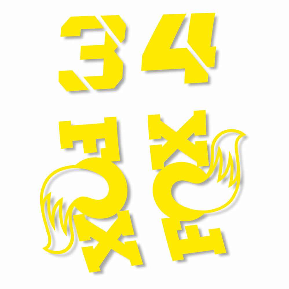 Stickers Fox 34 compatibles Autocollants fourche VTT 29"