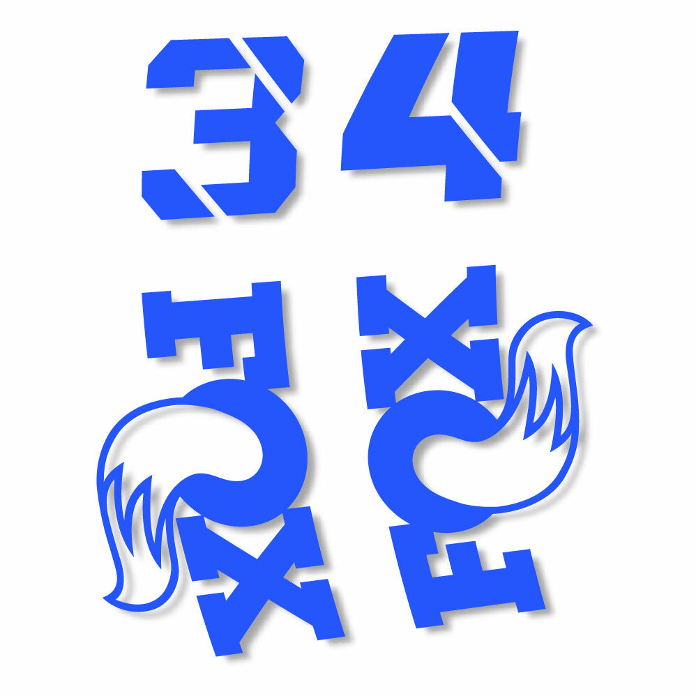 Stickers Fox 34 compatibles Autocollants fourche VTT 29"