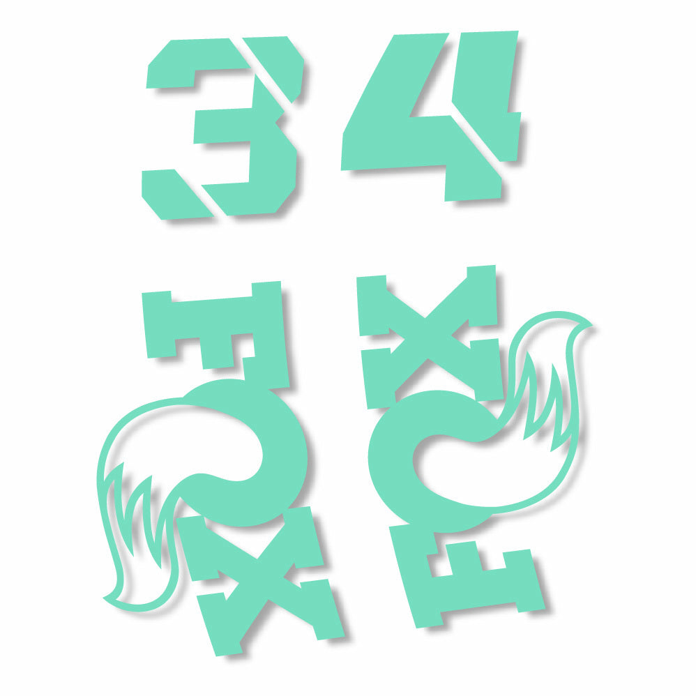 Stickers Fox 34 compatibles Autocollants fourche VTT 29"