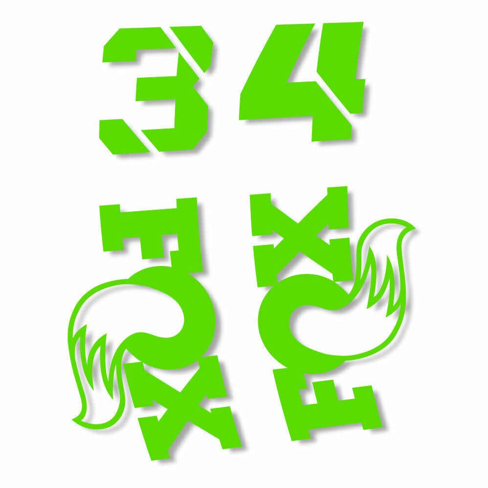 Stickers Fox 34 compatibles Autocollants fourche VTT 29"