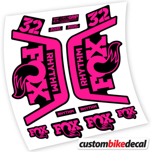 Stickers Vinyl with Fox 32 Rhythm 2019 Durable Custom Stickers Autocollants fourche