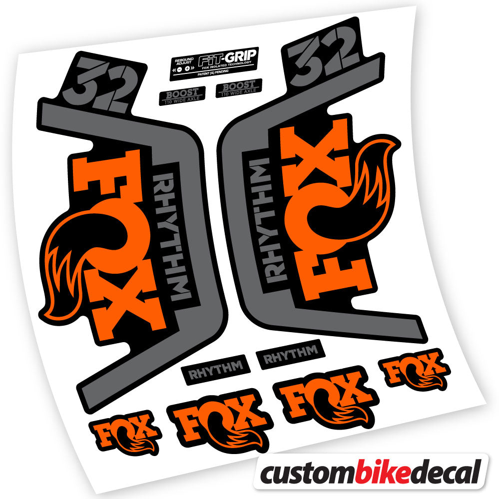 Stickers Vinyl with Fox 32 Rhythm 2019 Durable Custom Stickers Autocollants fourche