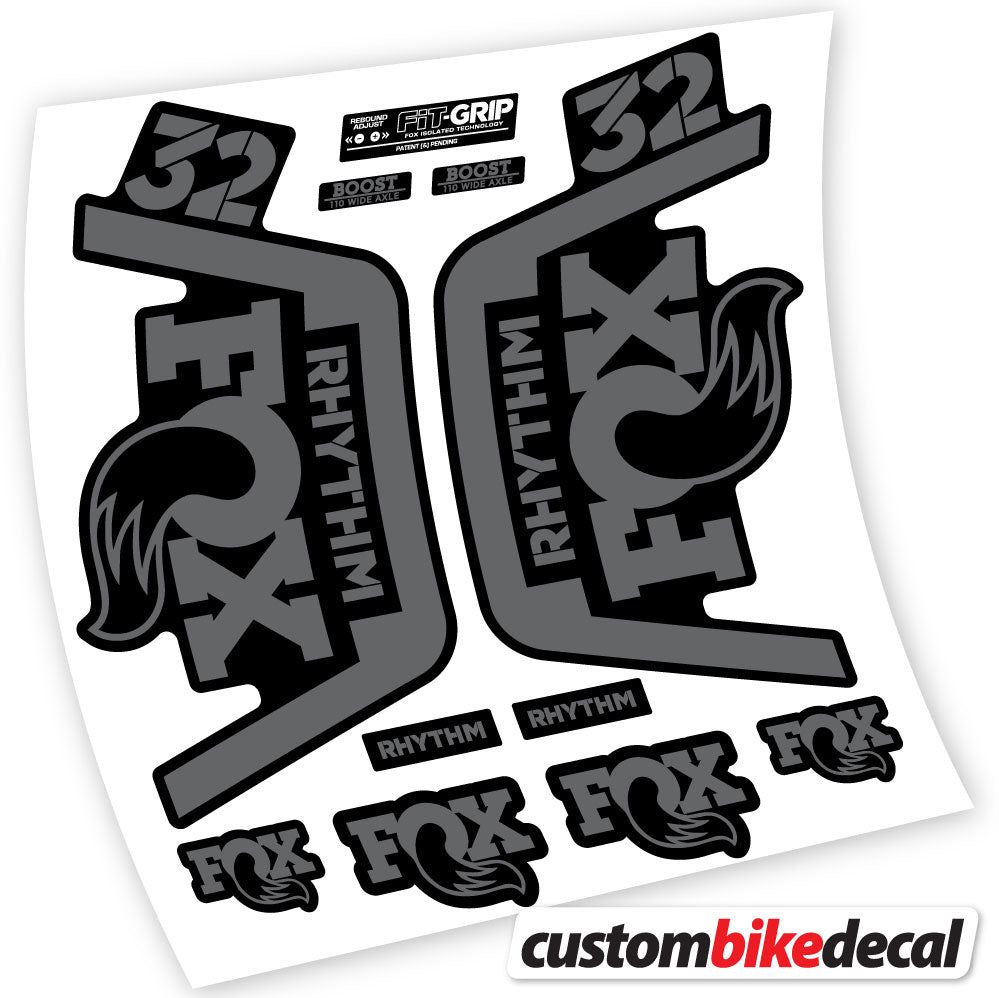 Stickers Vinyl with Fox 32 Rhythm 2019 Durable Custom Stickers Autocollants fourche