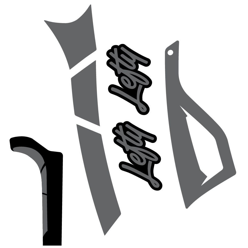 Stickers Cannondale Lefty 8 compatibles Autocollants fourche 29"