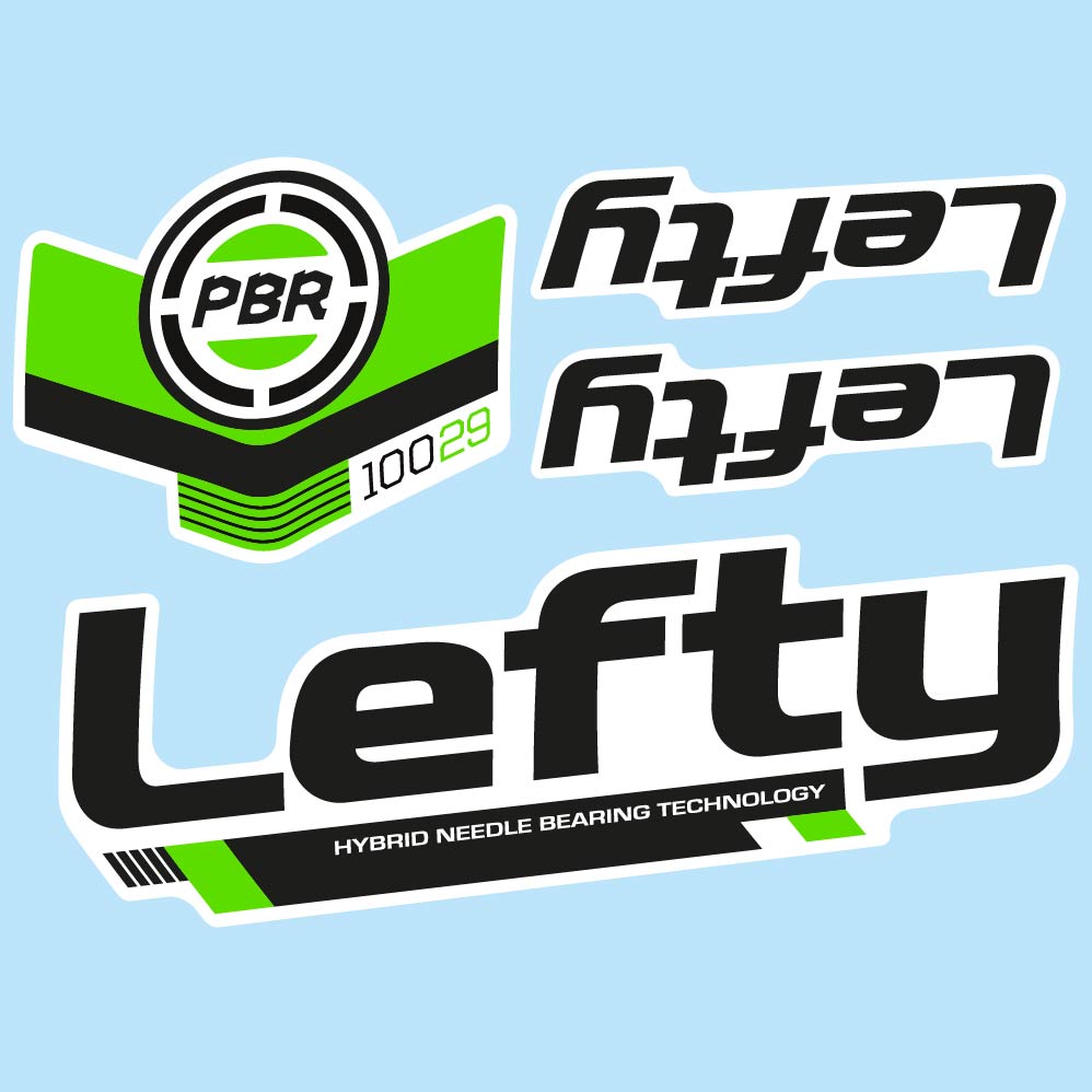 Stickers Cannondale Lefty PBR 100 29 2016 compatibles Autocollants fourche 29"