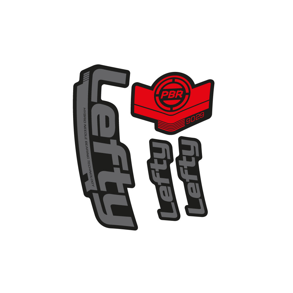 Stickers Lefty PBR 90 29 2016 compatibles Autocollants fourche 29"