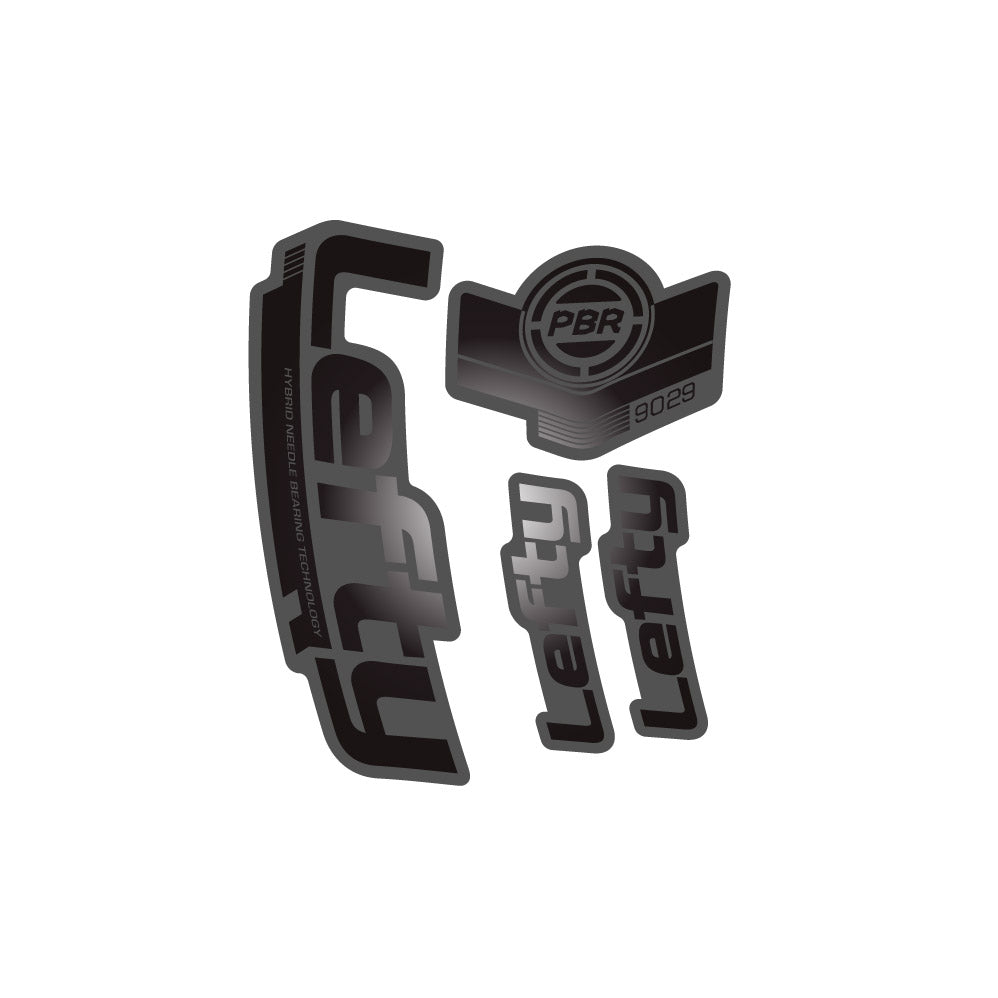 Stickers Lefty PBR 90 29 2016 compatibles - Autocollants fourche VTT
