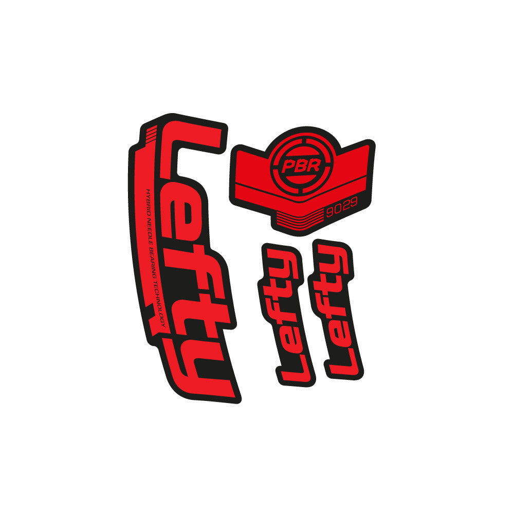 Stickers Lefty PBR 90 29 2016 compatibles Autocollants fourche 29"