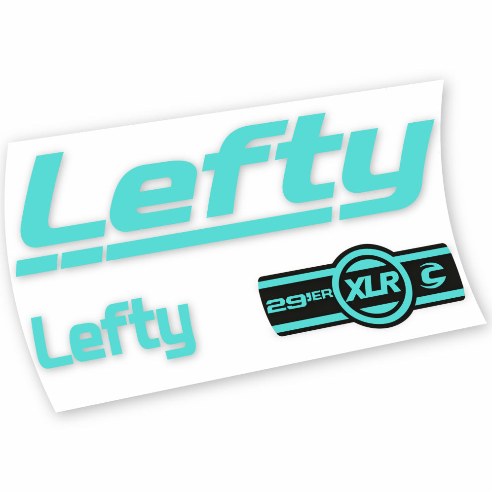Stickers Lefty XLR compatibles Autocollants fourche 29"