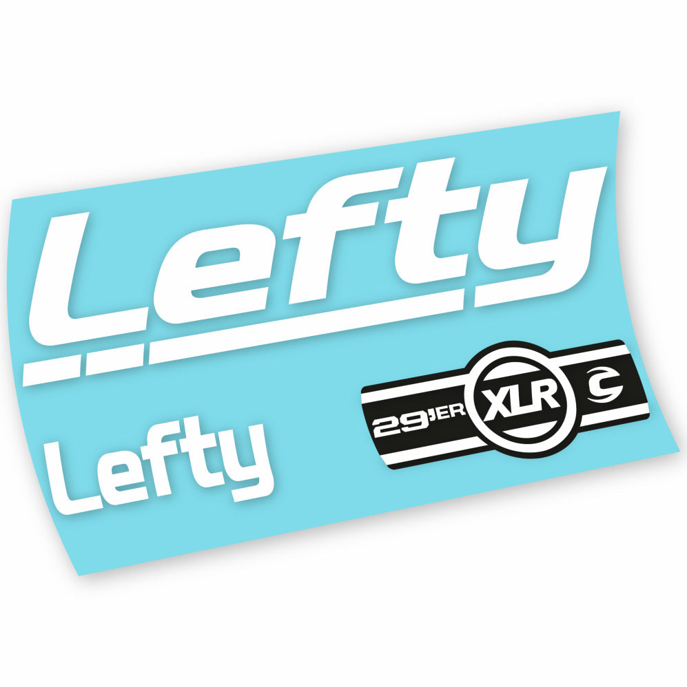 Stickers Lefty XLR compatibles Autocollants fourche 29"