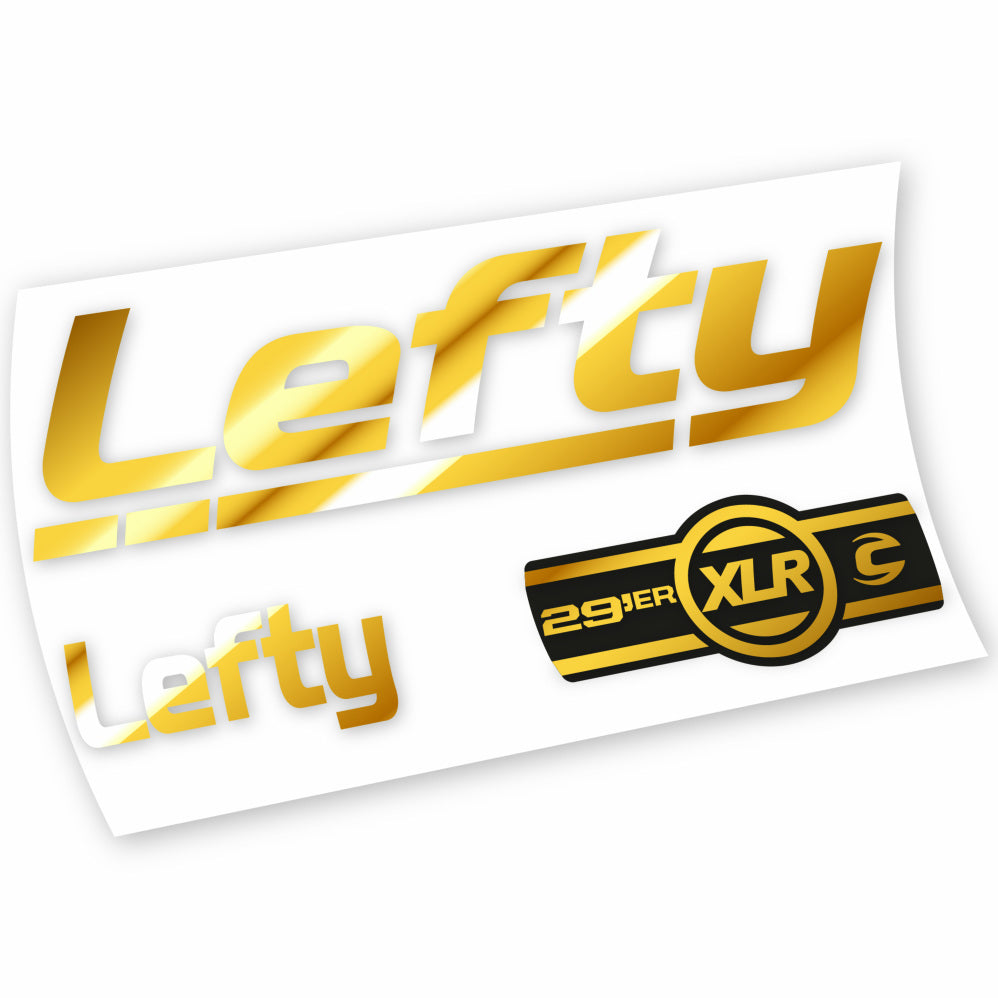 Stickers Lefty XLR compatibles Autocollants fourche 29"