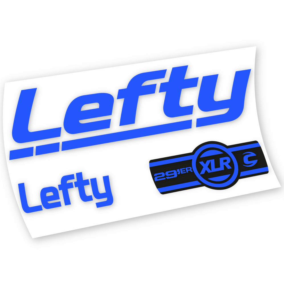 Stickers Lefty XLR compatibles Autocollants fourche 29"