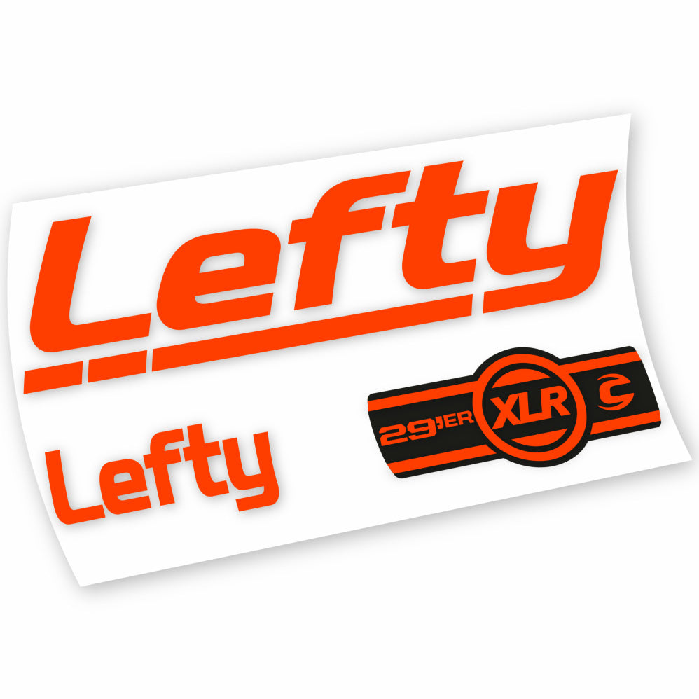 Stickers Lefty XLR compatibles Autocollants fourche 29"