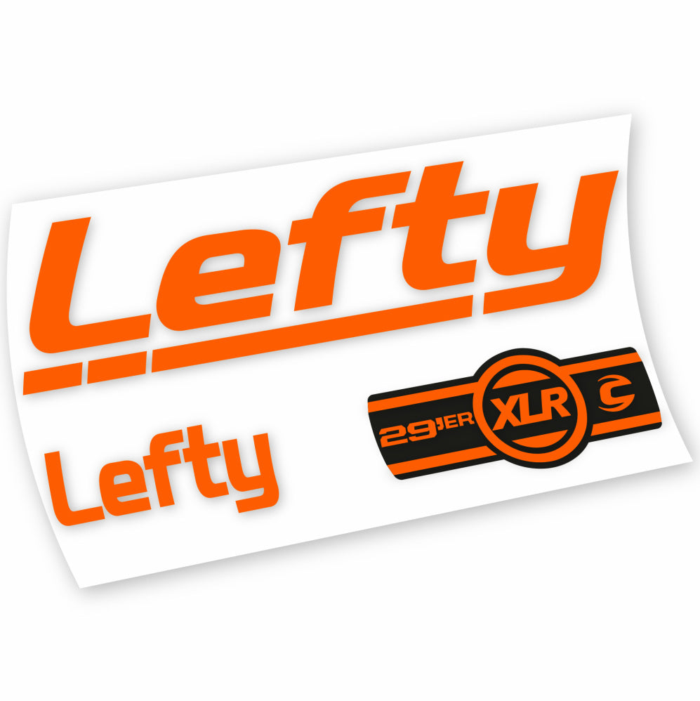 Stickers Lefty XLR compatibles Autocollants fourche 29"