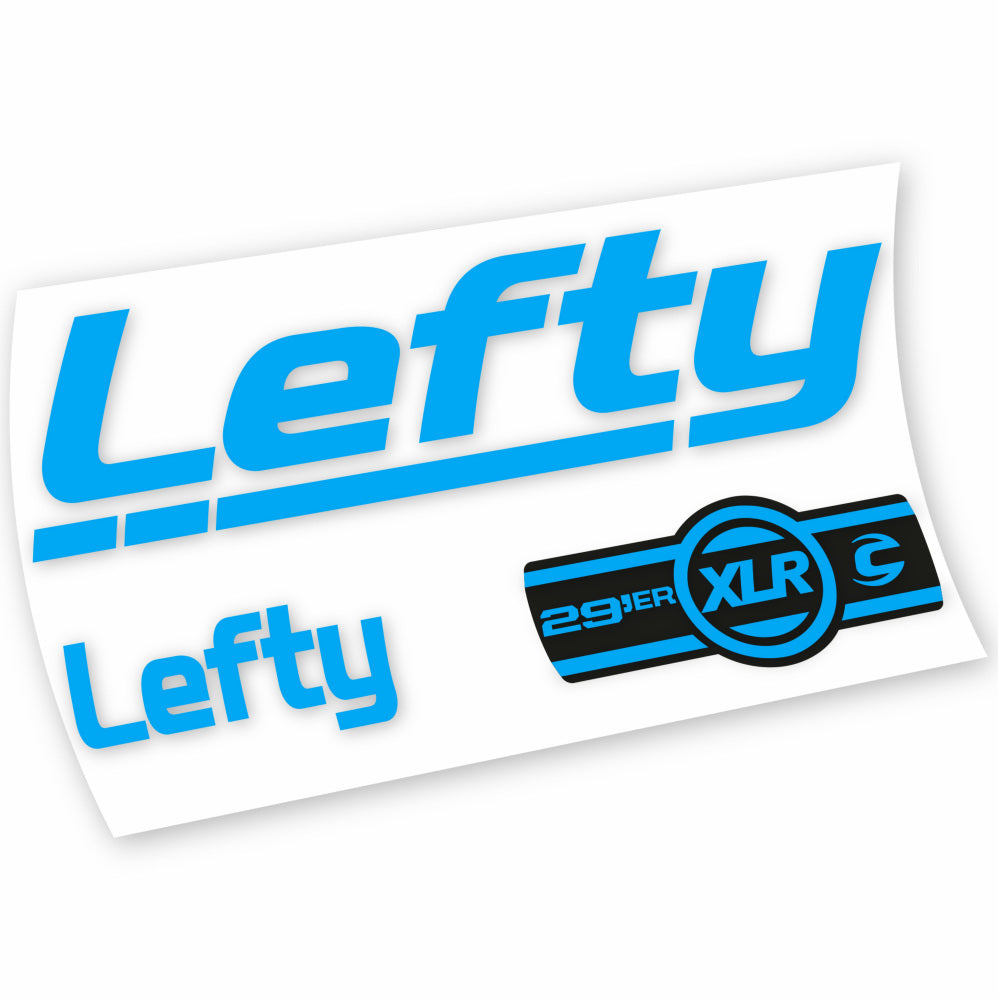 Stickers Lefty XLR compatibles Autocollants fourche 29"