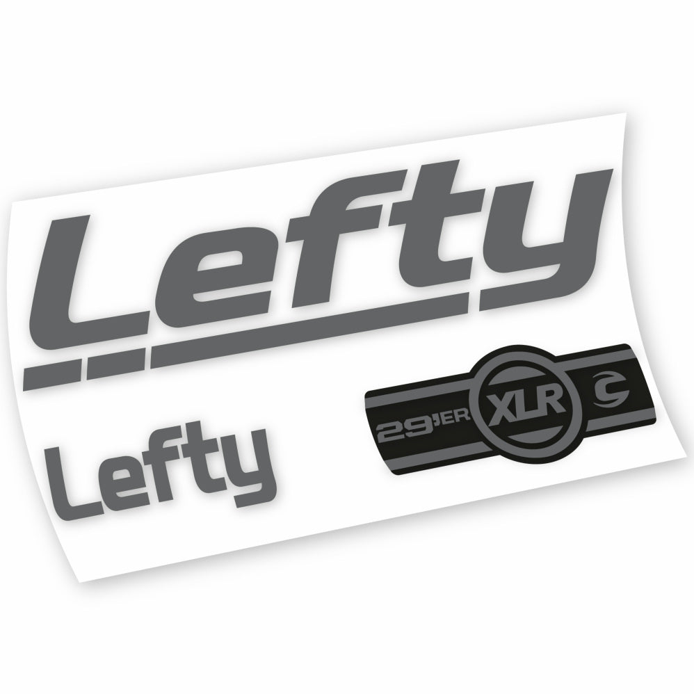 Stickers Lefty XLR compatibles Autocollants fourche 29"