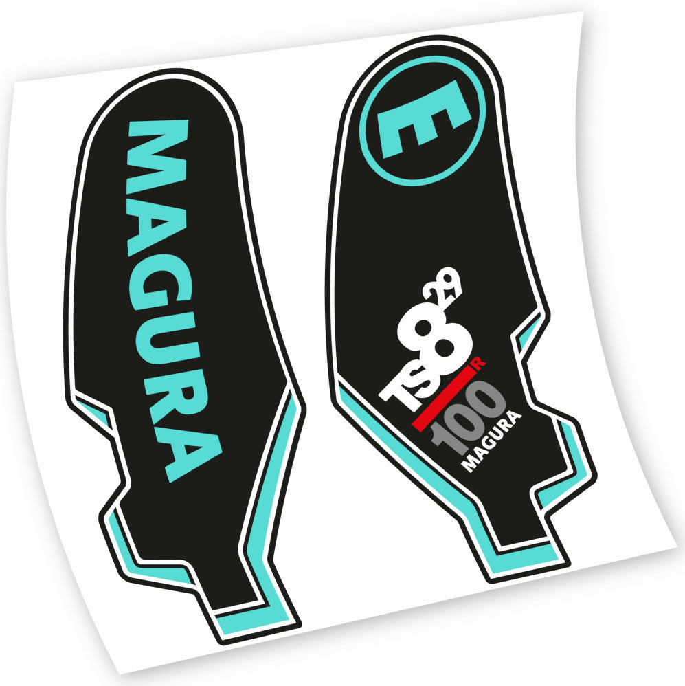 Stickers Magura TS8 compatibles Autocollants fourche 29"