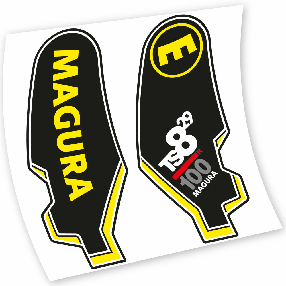 Stickers Magura TS8 compatibles Autocollants fourche 29"