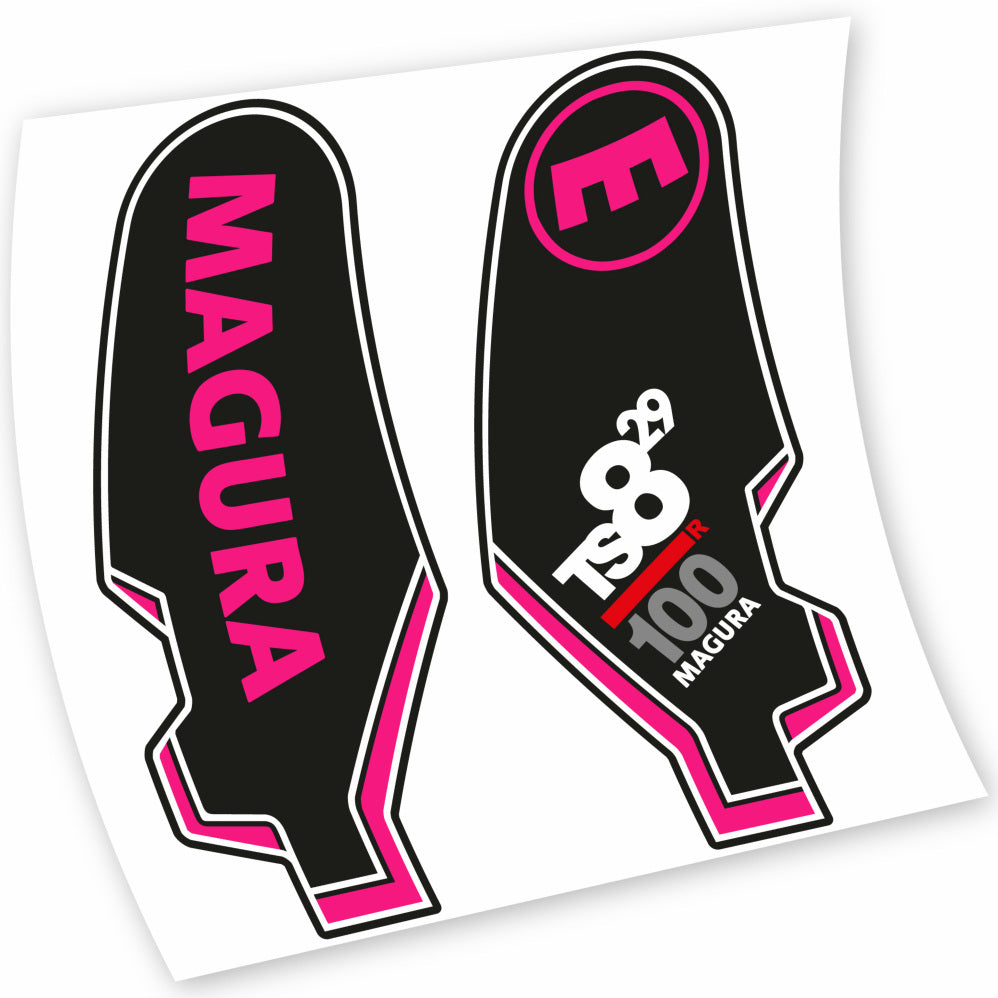 Stickers Magura TS8 compatibles Autocollants fourche 29"