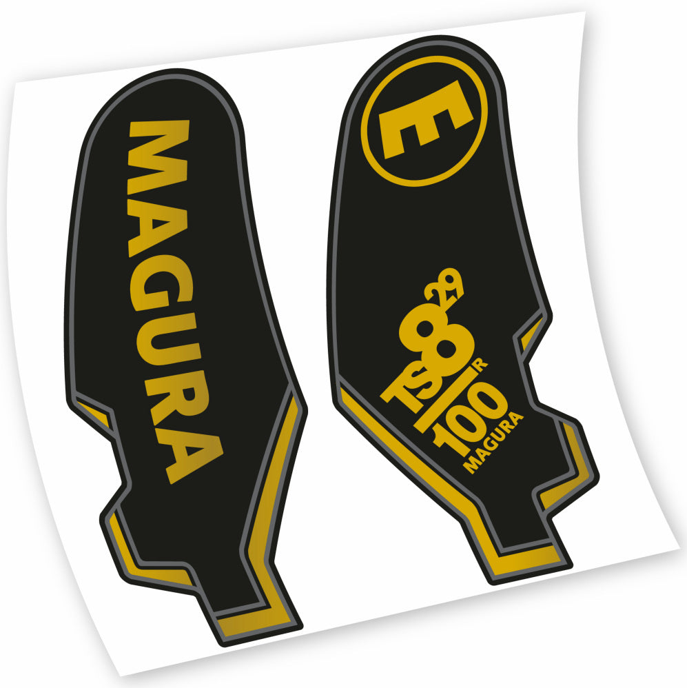 Stickers Magura TS8 compatibles Autocollants fourche 29"
