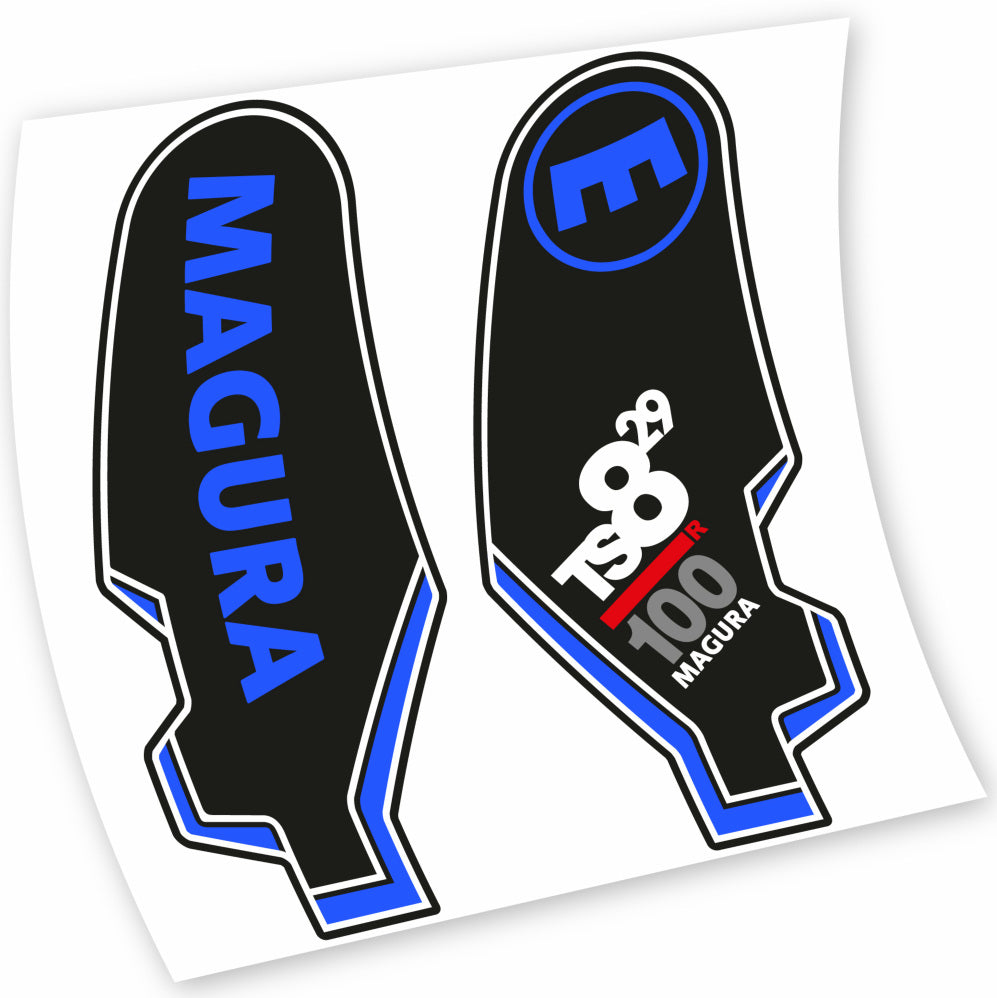 Stickers Magura TS8 compatibles Autocollants fourche 29"