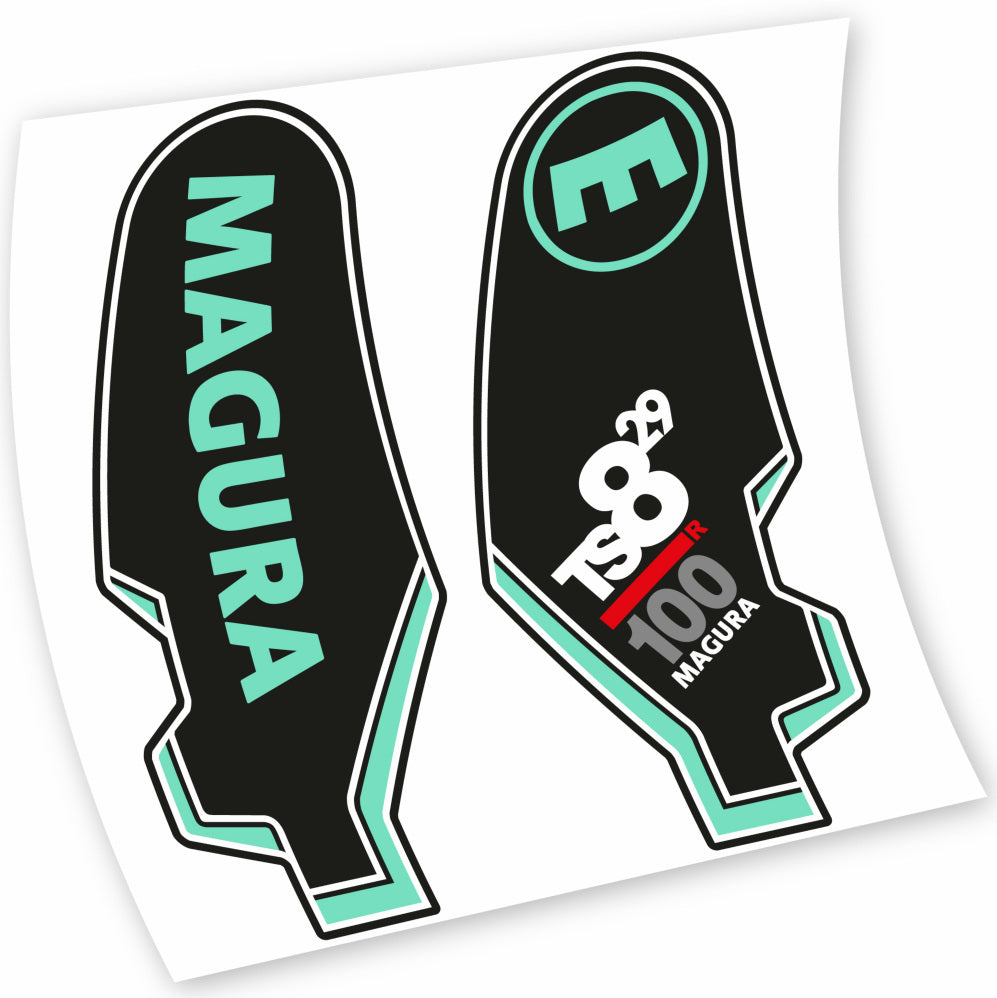 Stickers Magura TS8 compatibles Autocollants fourche 29"
