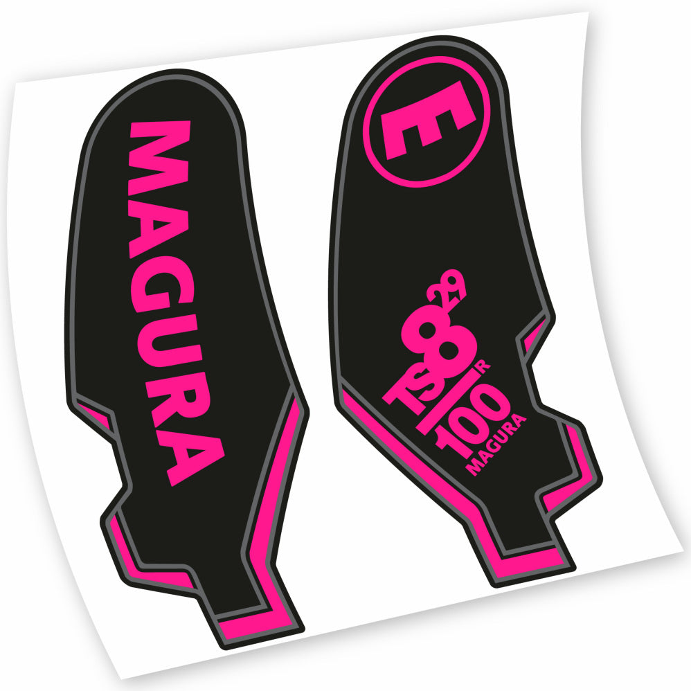 Stickers Magura TS8 compatibles Autocollants fourche 29"