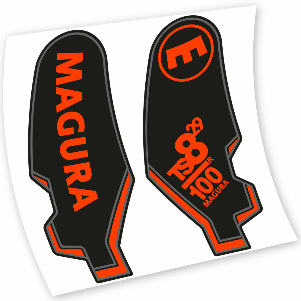 Stickers Magura TS8 compatibles Autocollants fourche 29"