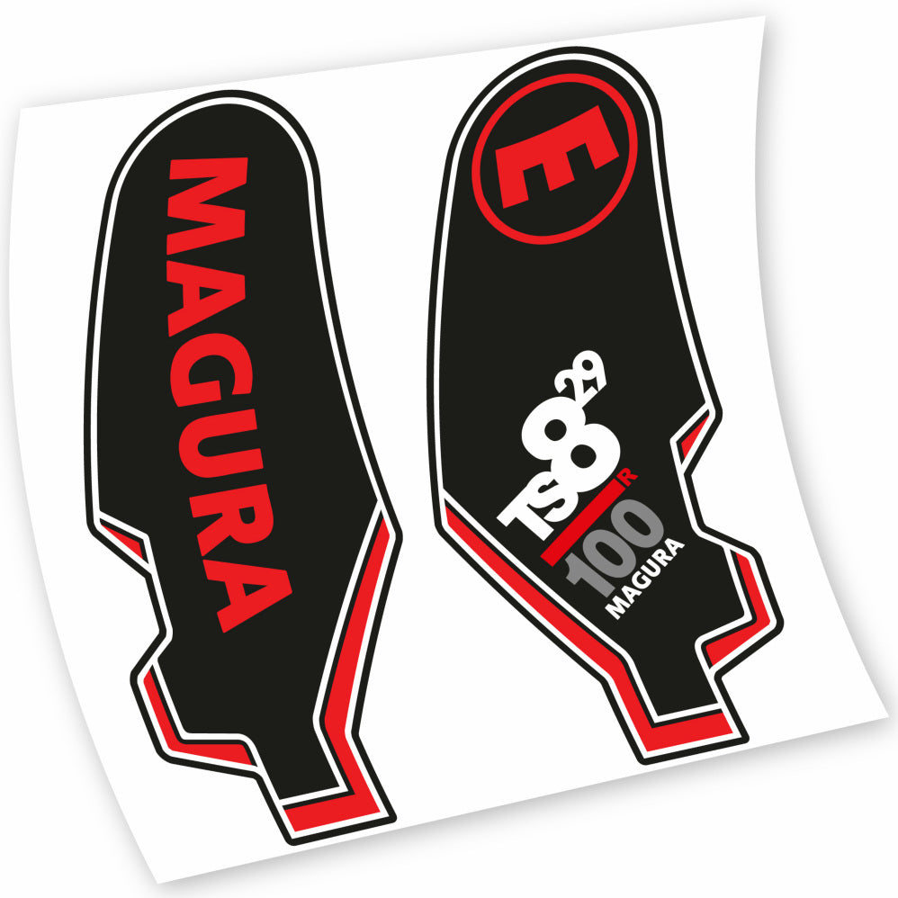 Stickers Magura TS8 compatibles Autocollants fourche 29"