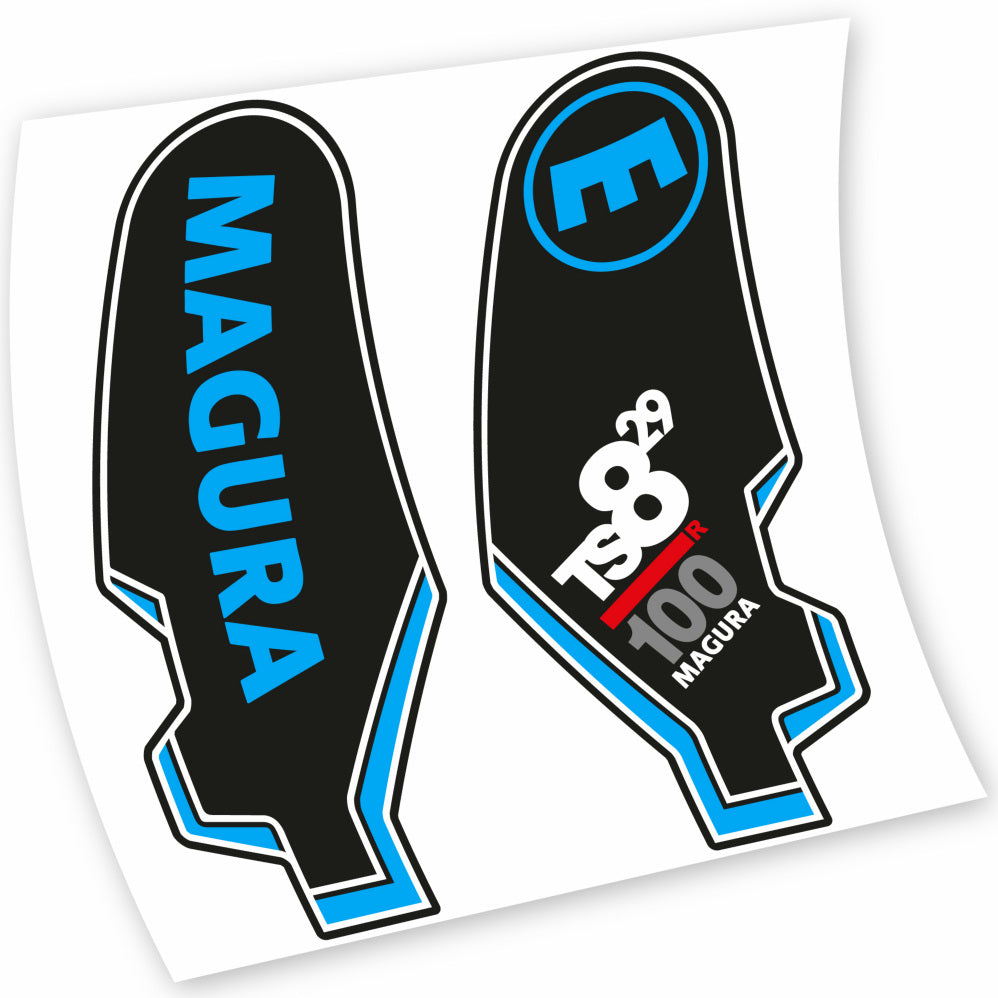 Stickers Magura TS8 compatibles Autocollants fourche 29"