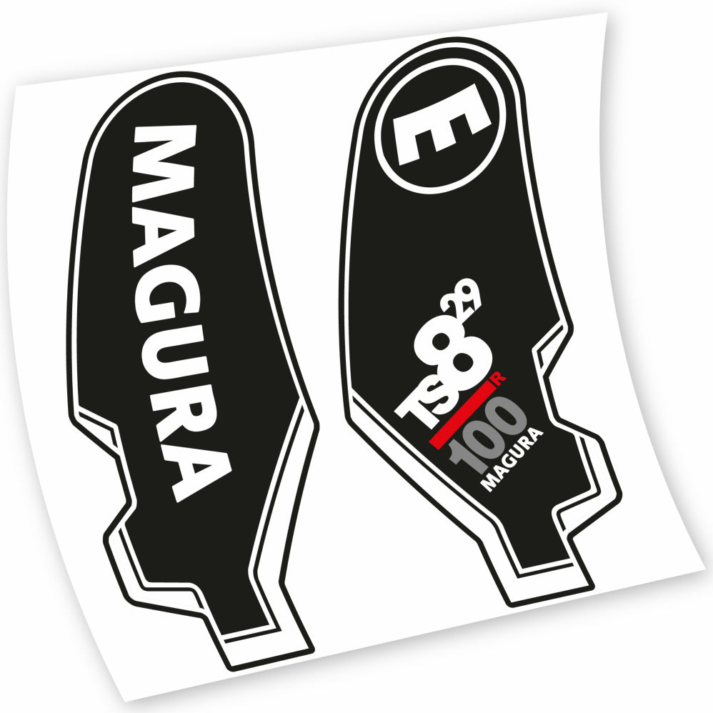 Stickers Magura TS8 compatibles Autocollants fourche 29"