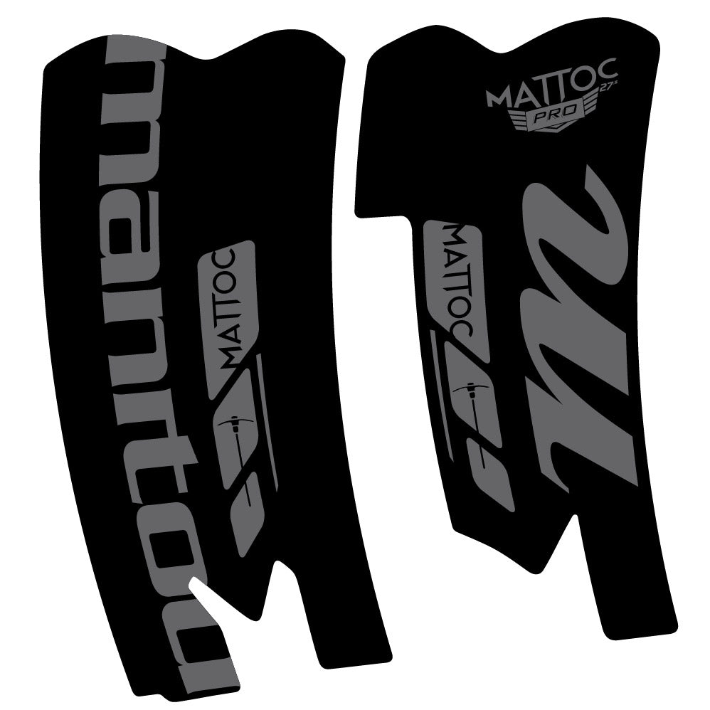 Stickers Manitou Mattoc Pro SSP 2015 compatibles Autocollants fourche VTT 29"
