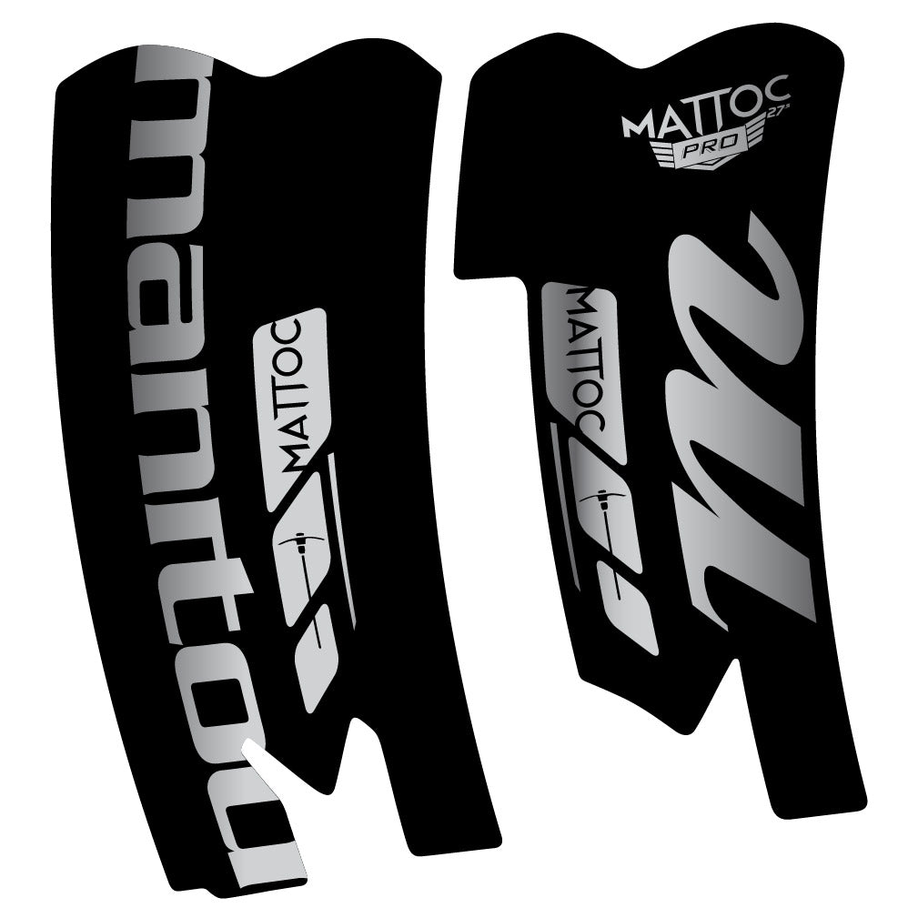 Stickers Manitou Mattoc Pro SSP 2015 compatibles Autocollants fourche VTT 29"