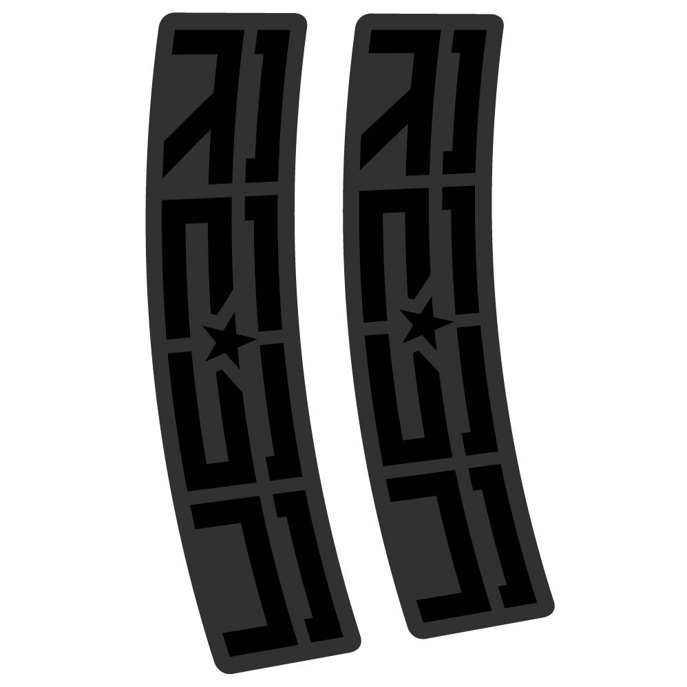 Stickers Rock Shox Reba compatibles Autocollants fourche VTT