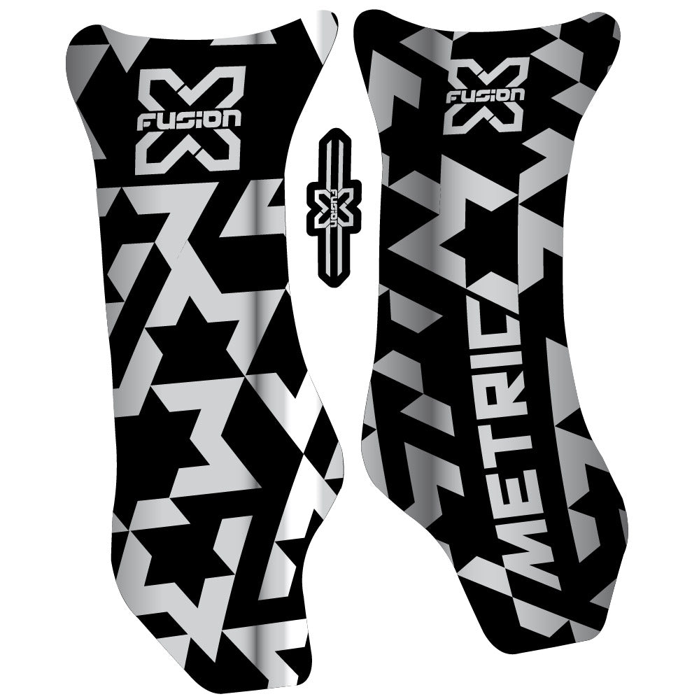 Stickers X Fusion Metric 2018 compatibles Autocollants fourche 29"
