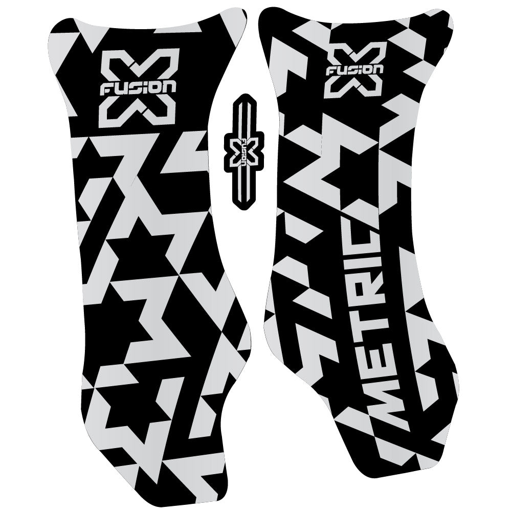 Stickers X Fusion Metric 2018 compatibles Autocollants fourche 29"