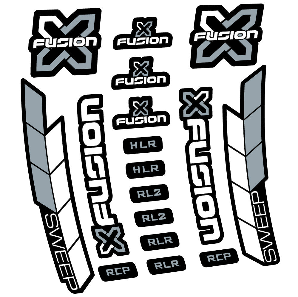 Stickers XFusion Sweep compatibles Autocollants fourche 29"