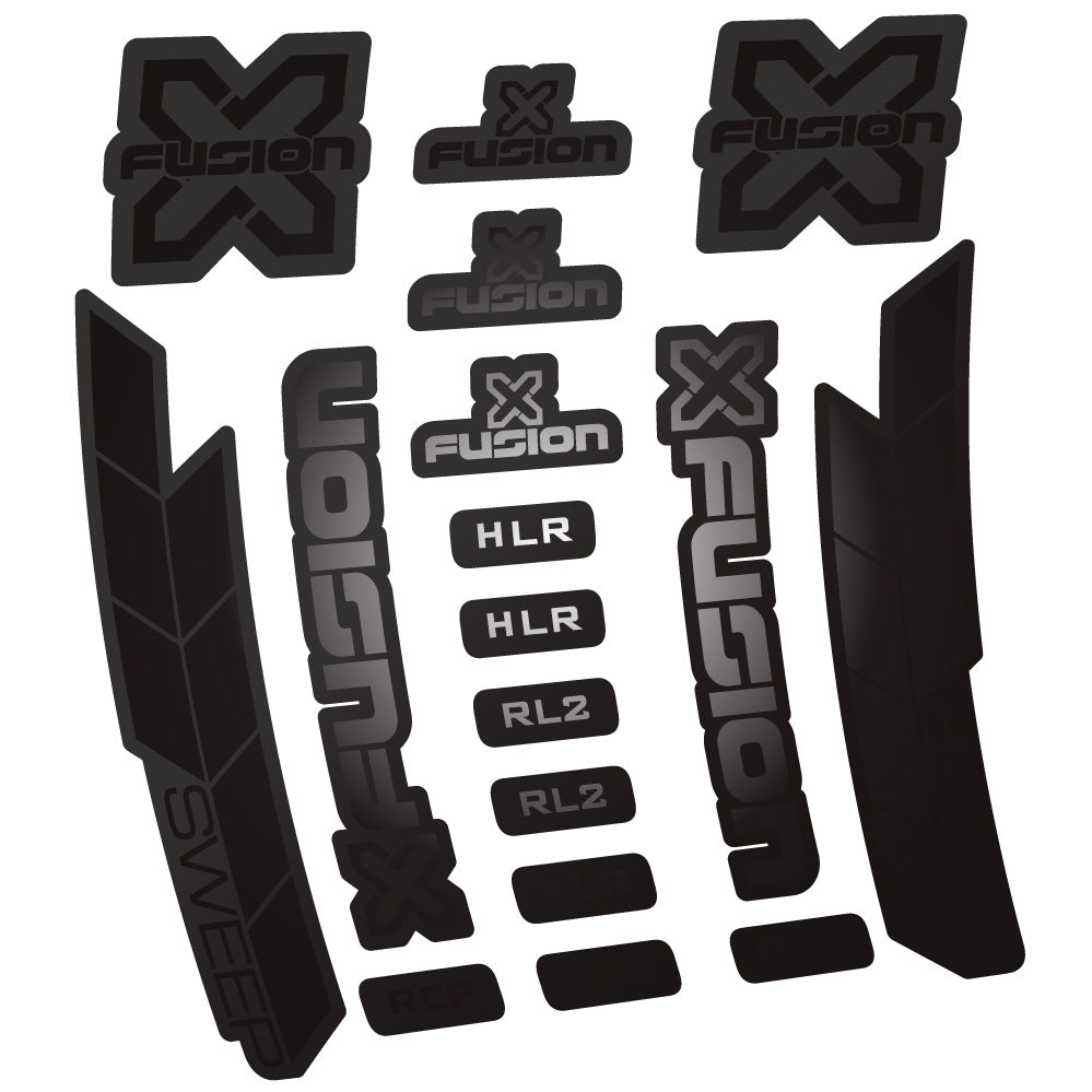Stickers XFusion Sweep compatibles - Autocollants fourche VTT