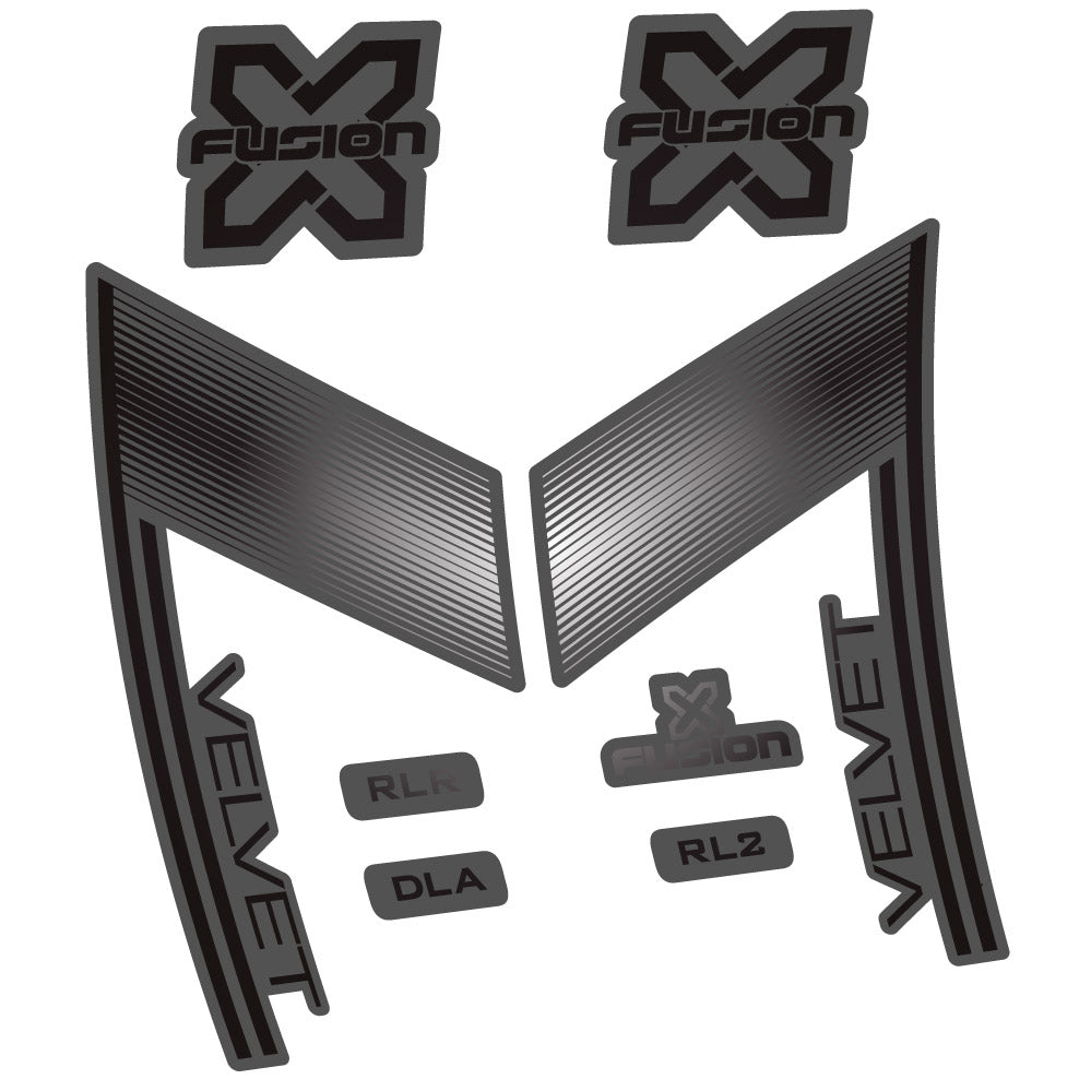 Stickers X Fusion Velvet compatibles Autocollants fourche 29"