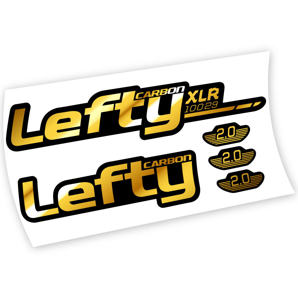 Stickers Cannondale Lefty Carbon compatibles Autocollants fourche